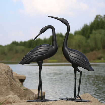 Sculpture de Grues