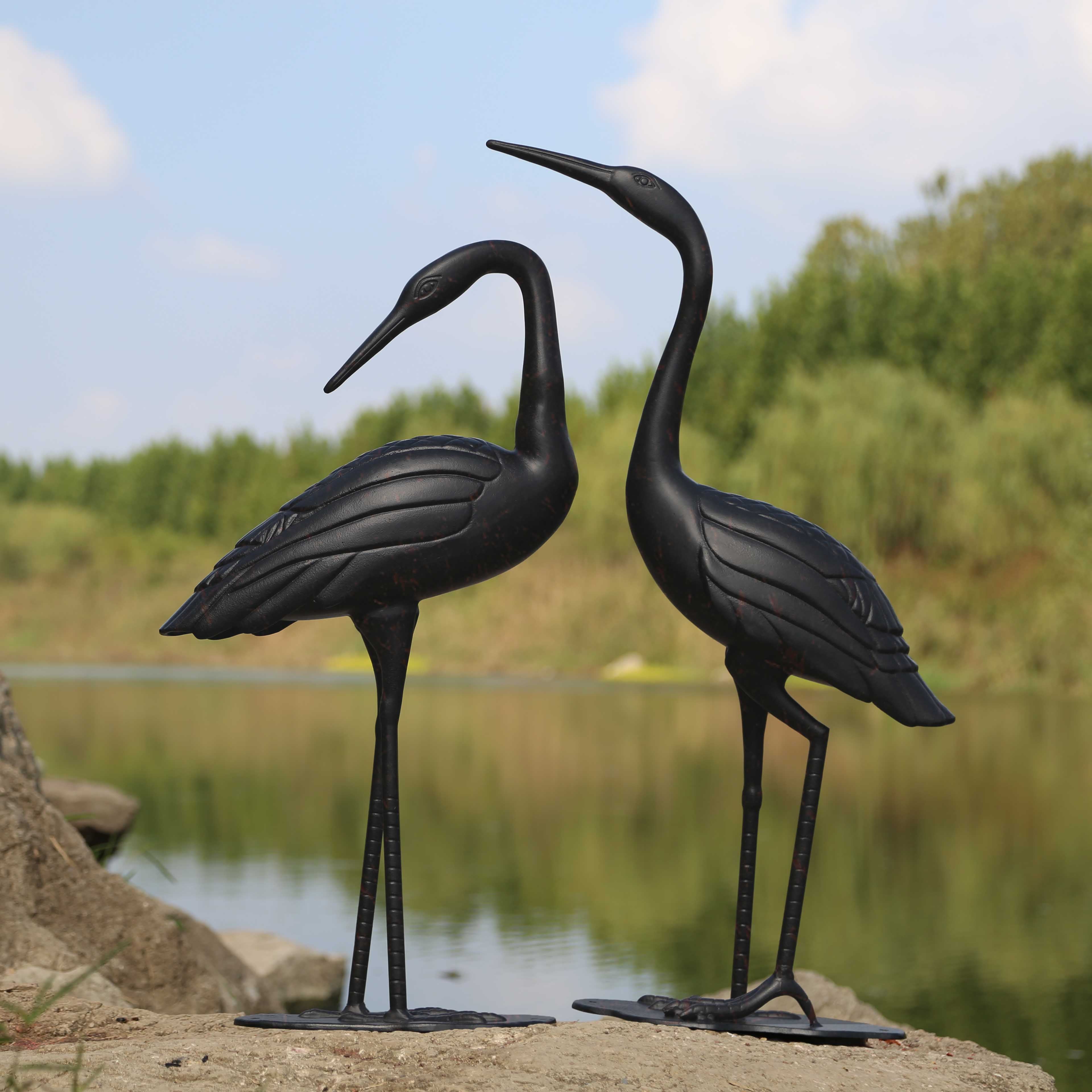 Sculpture de Grues