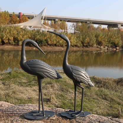 Sculpture de Grues