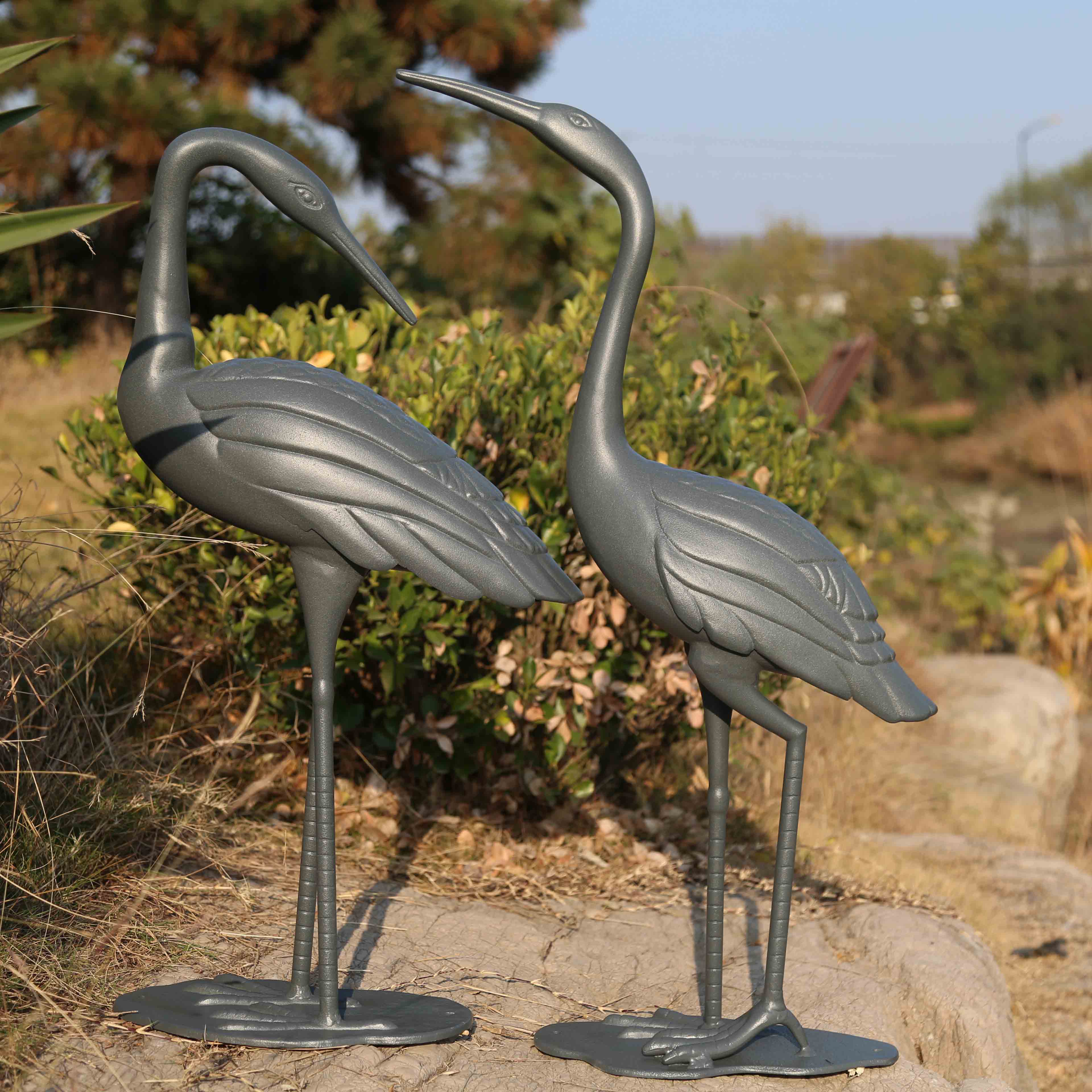 Sculpture de Grues