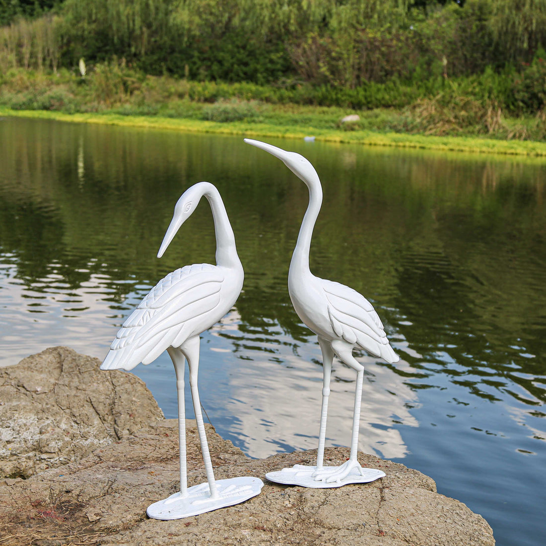 Sculpture de Grues