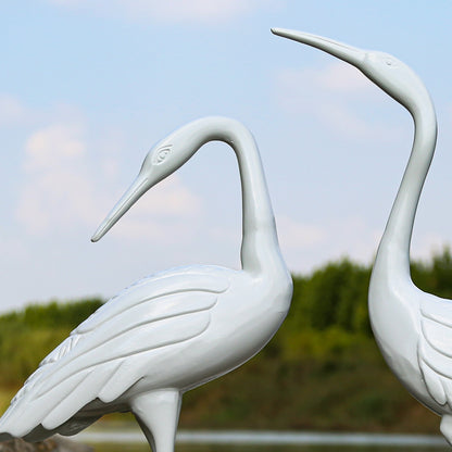 Sculpture de Grues