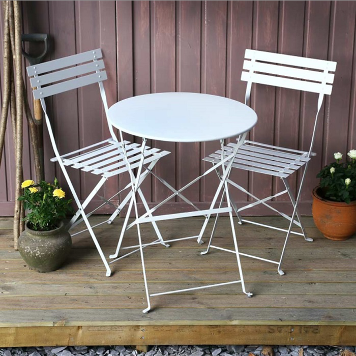 Ensemble bistrot ALESSIA (Table et 2 chaises)