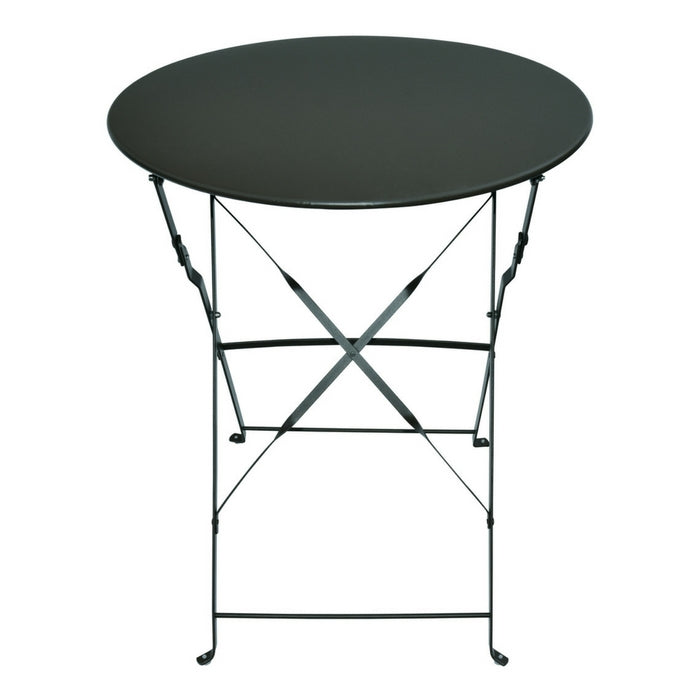 ALESSIA Gris Table de bistro Aluminium