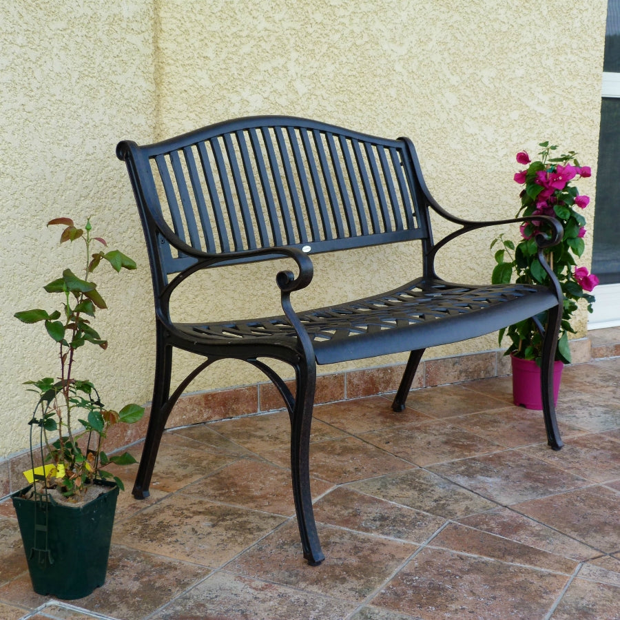 Banc Grace - Bronze Ancien