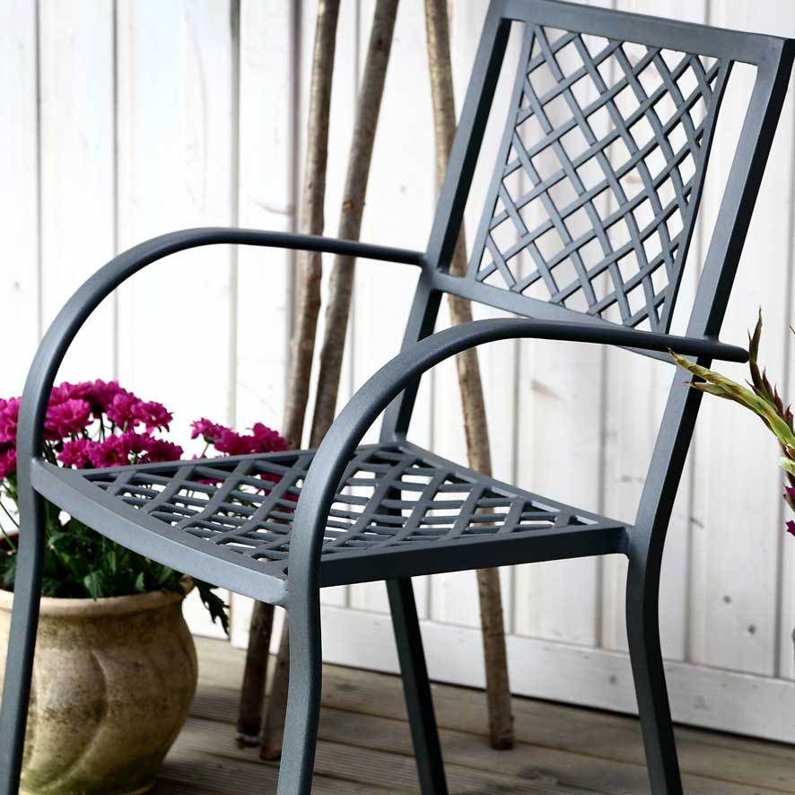 Chaise Jane - Gris Ardoise