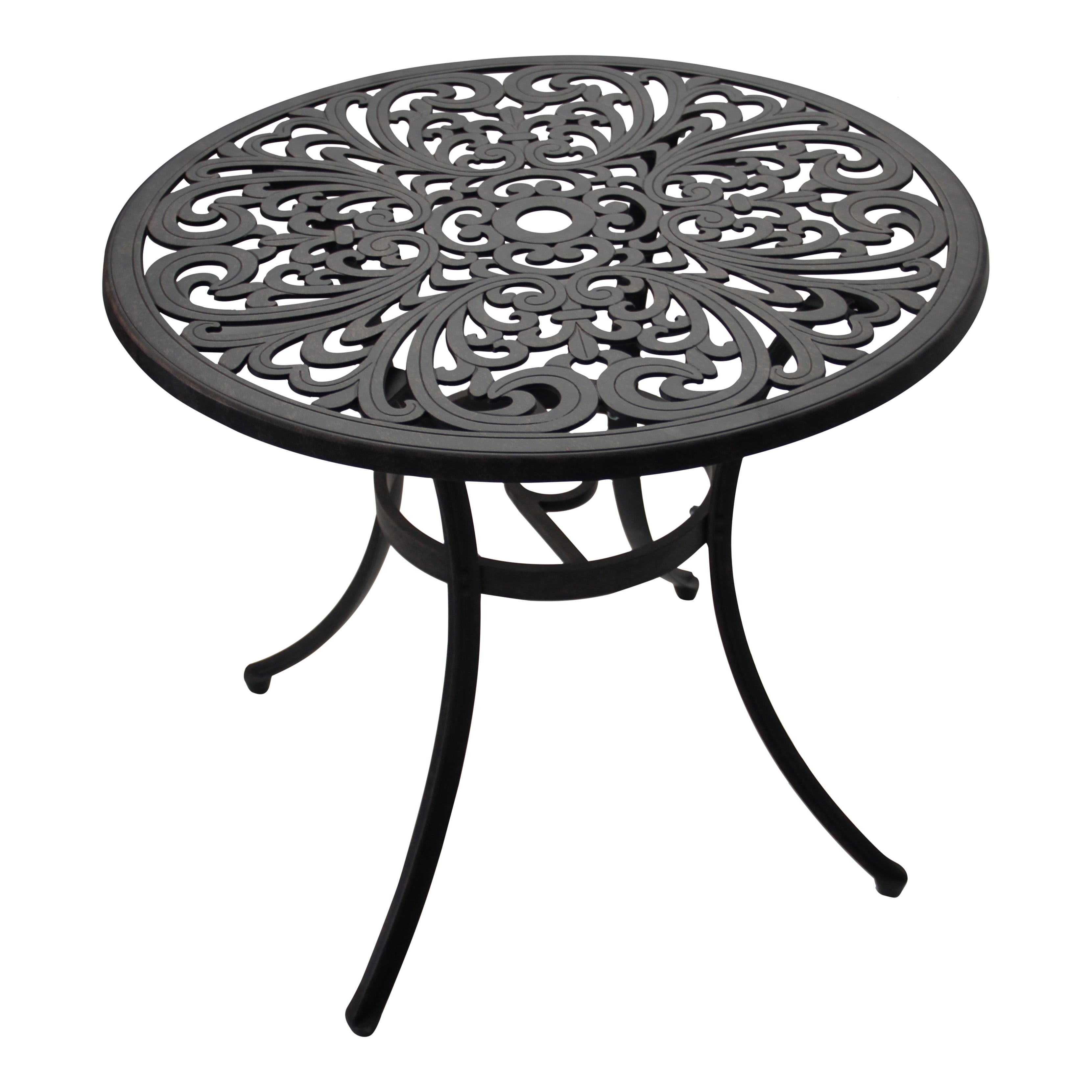 Jill Table Irregular - Antique Bronze