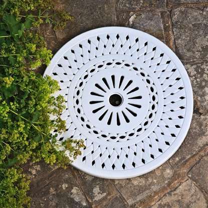 Plateau tournant Lazy Susan 60 cm - Blanc