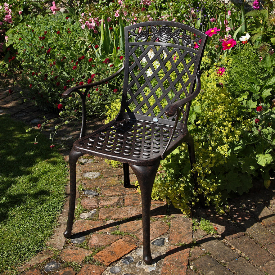 Chaise Rose - Bronze Ancien