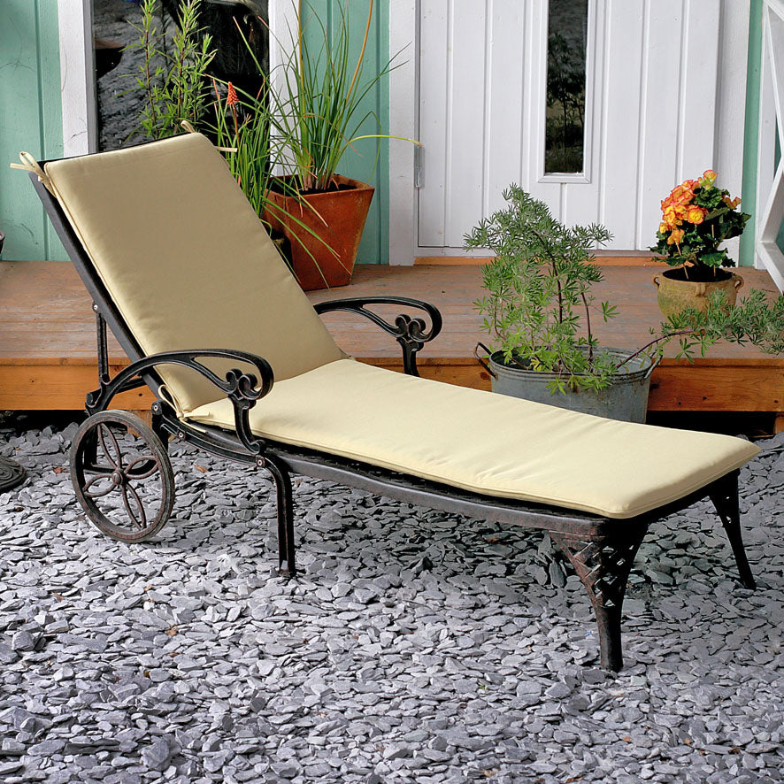 Coussin de chaise longue - Beige